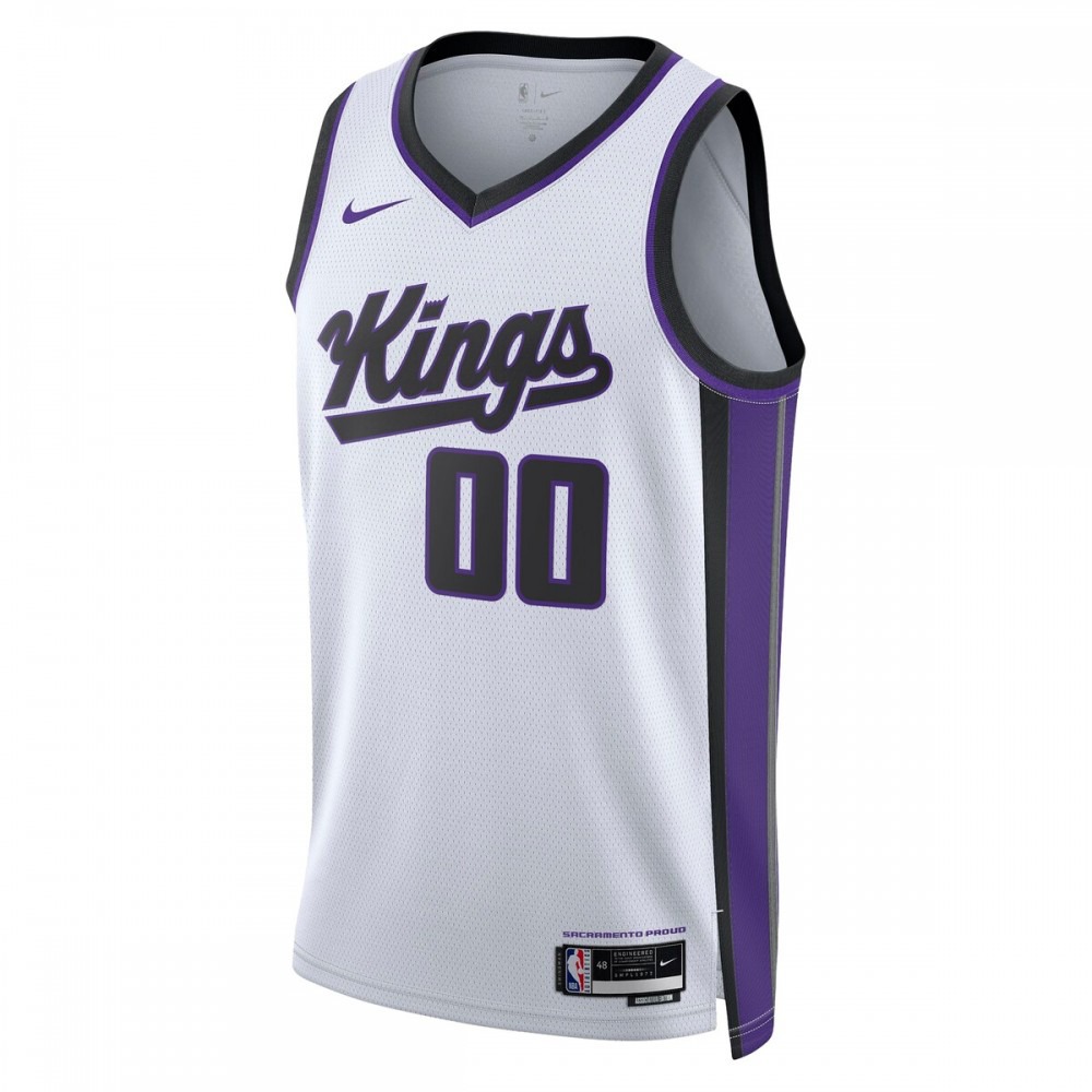 Sacramento Kings Unisex Swingman Custom Jersey - Association Edition - White-Pro Kit Vault | Brand New 26/27 Sports Jerseys